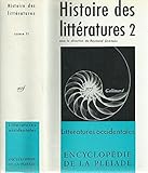 Image de Histoire des littératures - tome 2: littératures occidentales