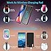 iPhone X Battery Case, 4500mAh [Wireless Charger] Power Bank, Vproof 2 in 1 Magnetic Slim Charging Case for iPhone X, Rechargeable Extended Portable Charger for Wireless Charging Devices (Black)