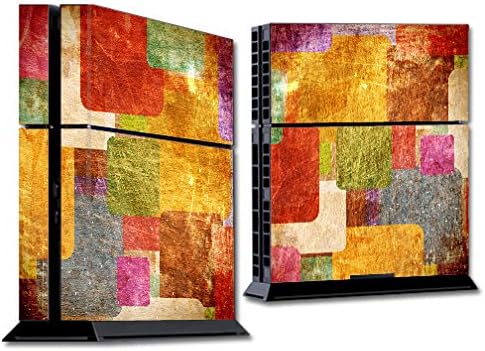 Skin Decal Vinyl Wrap for PS4 Sony Playstation Console (skins only) / Grunge Pattern