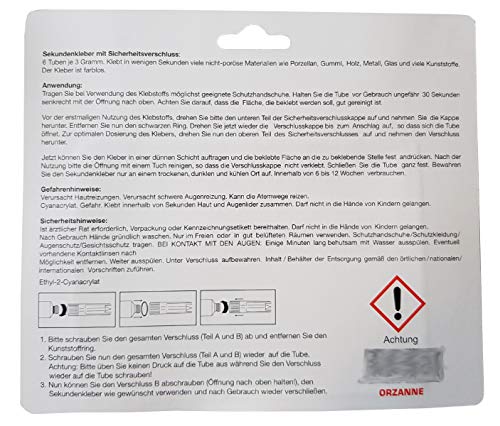 18 x Sekundenkleber EXTRA STARK Alleskleber Schnellkleber universal 100g/19,98 € – Bild 4
