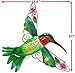 Bejeweled Display® Hummingbird w/Glass Wall Art Plaque & Home Decor