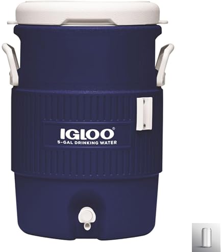 Robinet Pour Glacière Igloo – Blanc, Dimensions 8,6x3,5x14,6 Cm, Compatible Modèles 2,3,5,10 Gallons