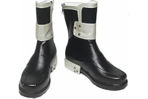 Tkieio Yuuki Cosplay Boots Short Leather Boots Fancy Stage Performance Props