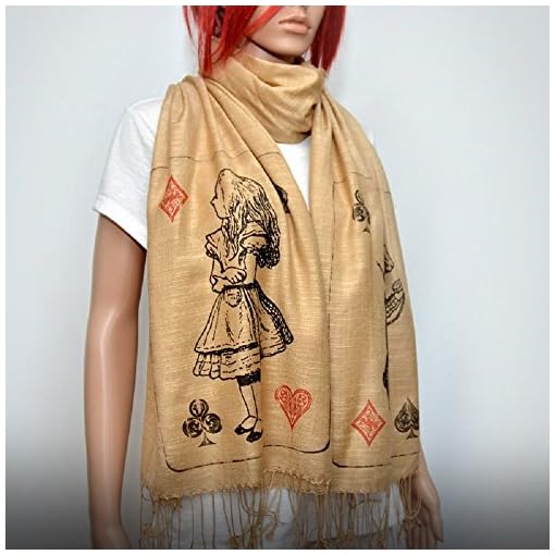 Alice in wonderland scarf/shawl - Image 4