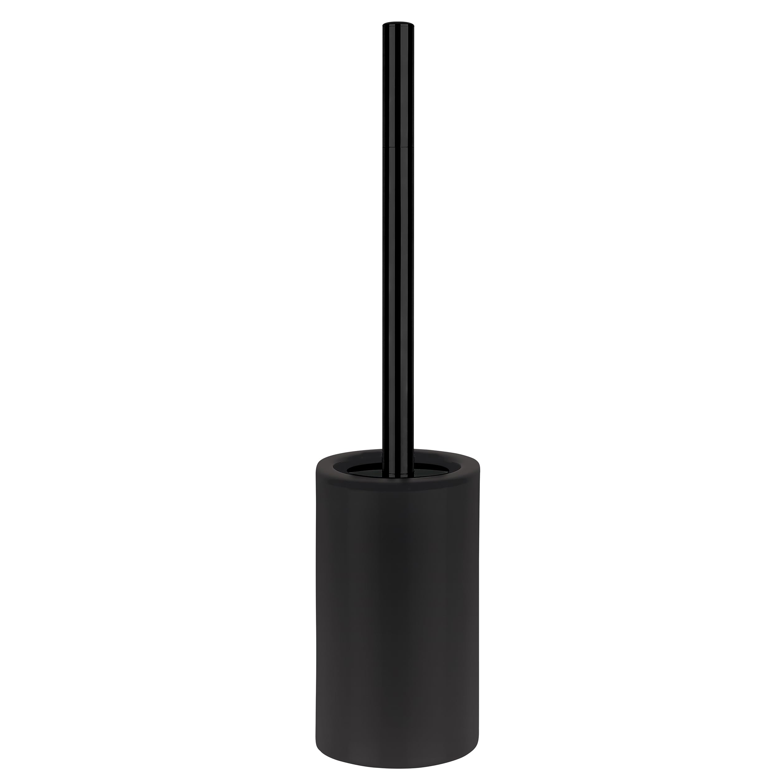 Spirella - Toilet brush holder with broom holder tube model - Allows effective cleaning - Modern design and elegant finish - Easy to clean - Strong and reliable - Matte black