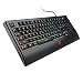 Redimp RGB LED Backlit Gaming Keyboard USB Wired Computer Keyboard for PC Mac Laptop PS4 Gaming, Ergonomic Design with Wrist Rest, Waterproof - Black primary