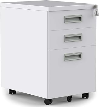 Black 2 Drawer P Purlove White File Cabinet Lockable Heavy Duty Metal Lateral File Cabinet Metal Not Assembled Cabinets Racks Shelves File Cabinets