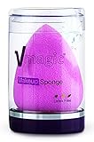 VMAGIC Premium Pro Makeup Sponges Beauty Sponge Foundation Sponge for Applicator, Foundation and Highlight - (LIGHT PURPLE)