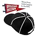 Referee Necessities Men's Bundle - Black & White Striped Official Jersey, Umpire Hat, & Stainless Steel Ref Pea Whistle with Lanyard - Pro/Amateur Team Sports Costume Apparel Kit for Men