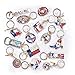 Texas Bundle Souvenir Gift Keychain 15 Pack-Texas Cowboy,Texas Lone Star on Texas State Map, Don't Mess with Texas, I Love Texas, Longhorn, Texas Seal, Texas Bottle Opener, Texas Cowboy Boot & More