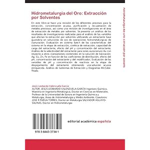 Hidrometalurgia del Oro: Extracción por Solventes: Análisis y Selectividad del Extractante Base Guanidina para Iones Aurocianuro en Soluciones de Ex