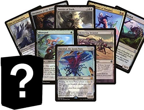 100 Magic Card Eldrazi Lot - 10 Rares/Mythics, 100+ Commons/Uncommons, and 2+ Foils! Includes Custom Deckbox!