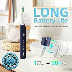 7AM2M Sonic Electric Toothbrush for Adults and