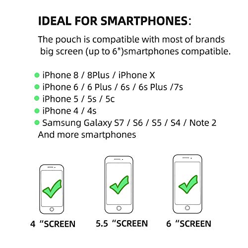 BeGrit Waterproof Running Belt Expandable Dual Pocket Running Waist Pack Adjustable Fanny Pack for Women Men Phone Fitness Jogging Sport Cycling Hiking Dog Walking Pack of 2 (Green + Rose Red)