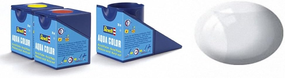 Revell Acrylics - 18ml - Aqua Clear Gloss - 36101 by REVELL ACRYLICS