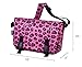 Wildkin Kids Messenger Bag for Boys and Girls, Perfect Size for Packing Items for School or Travel, 600 Denier Polyester Fabric, Messenger Bags Measures 15 X 10 Inches, BPA-free (Pink Leopard)