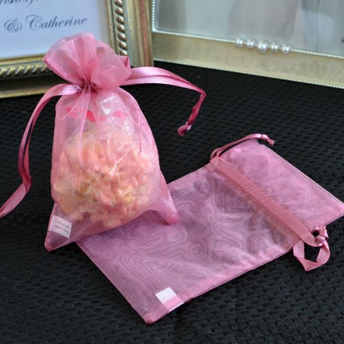 Small Organza Favor Pouches (10 Count) - Mauve