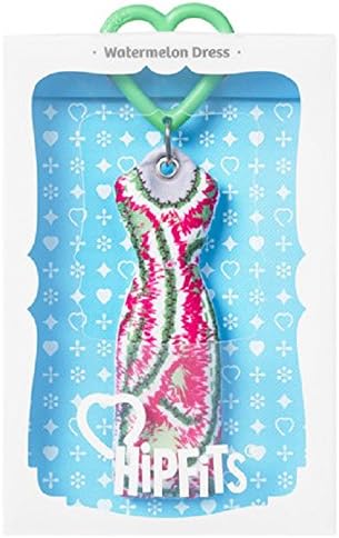 HipFits Watermelon Dress Silent Fidget and Backpack Charm- Discrete and Compact Fidget