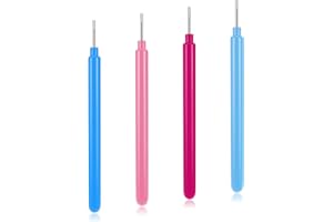 LIQWEI 4 Pcs Paper Quilling Tools Kit, Multifunction Paper Bead Roller Creations, Quilling Supplies Card Making Papers Craft Tools for Papers Flower Handmade Create Craft DIY Scrapbooking(4PCS)