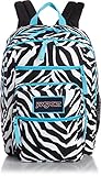 JanSport Big Student Classics Series Backpack - MISS ZEBRA / MAMMOTH BLUE