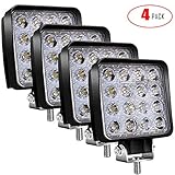 TURBO SII 4Pcs 4" LED Light Bar 48W Cube Work Pods