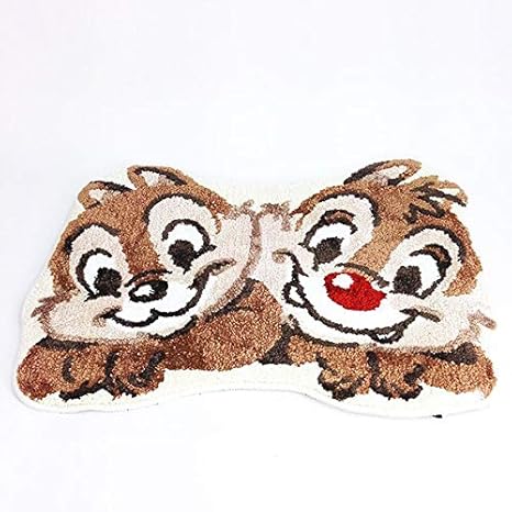 Amazon りぶはあと ダイカットマット ディズニー ドリーム チップ デール W65xd45cm 08 玄関マット オンライン通販