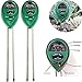 CoscosX 2 Packs 3-in-1 Soil PH Meter,Soil Test Kits PH Moisture Plants Water Light Tester Testing Kits for Home and Garden,Lawn,Farm, Herbs,Garden Kit Gardening Tool,Indoor/Outdoor Plants Carethumb 1