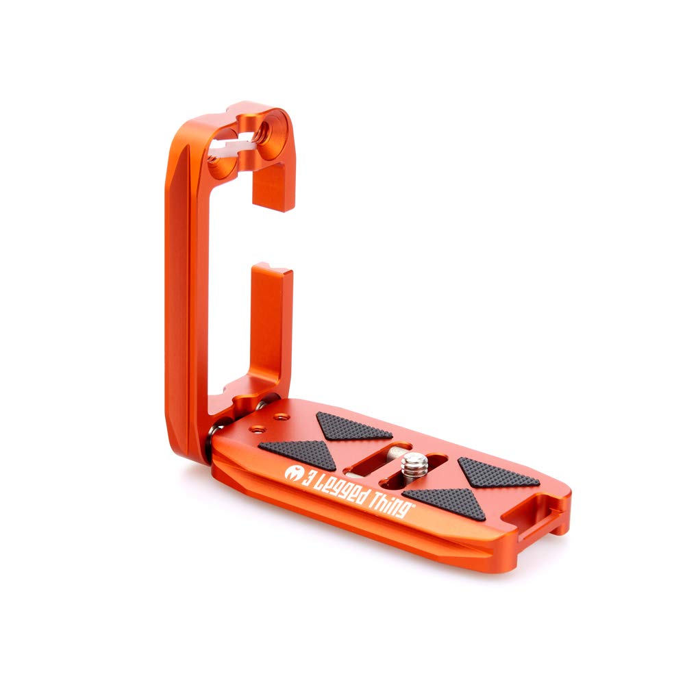 3 Legged Thing Ellie Universal Camera L-Bracket - Arca Swiss Compatible L-Bracket for Use with Multiple Camera Makes and Models - Copper (ELLIE-C)
