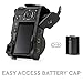 MegaGear Sony Alpha A6300, A6000 (16-50 mm) Ever Ready Leather Camera Case and Strap, with Battery Access - Black - MG406