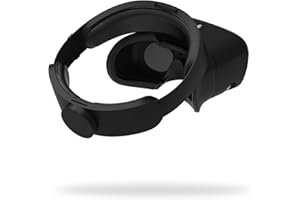 M AMVR AMVR VR Facial Interface Soft Bracket & PU Leather Foam Face Cover Pad Replacement Comfort Set for Oculus Rift S (A)