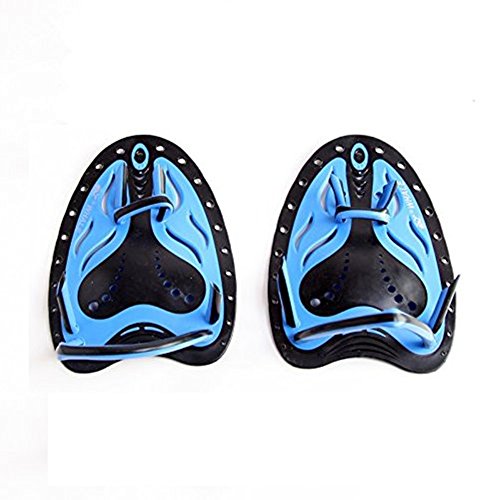 Whale Swim Training Hand Paddles Adjustable Strap Swimming Hand Paddle Youth/Adults for Tubing - Thumbnail 3