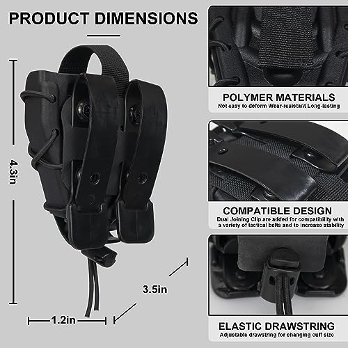 Handcuff Holster Open Top Handcuff Case Fit Hinged Handcuff Chain