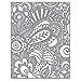 Sizzix Thinlits Die, Doodle Art #2 by Tim Holtz, Multicolor