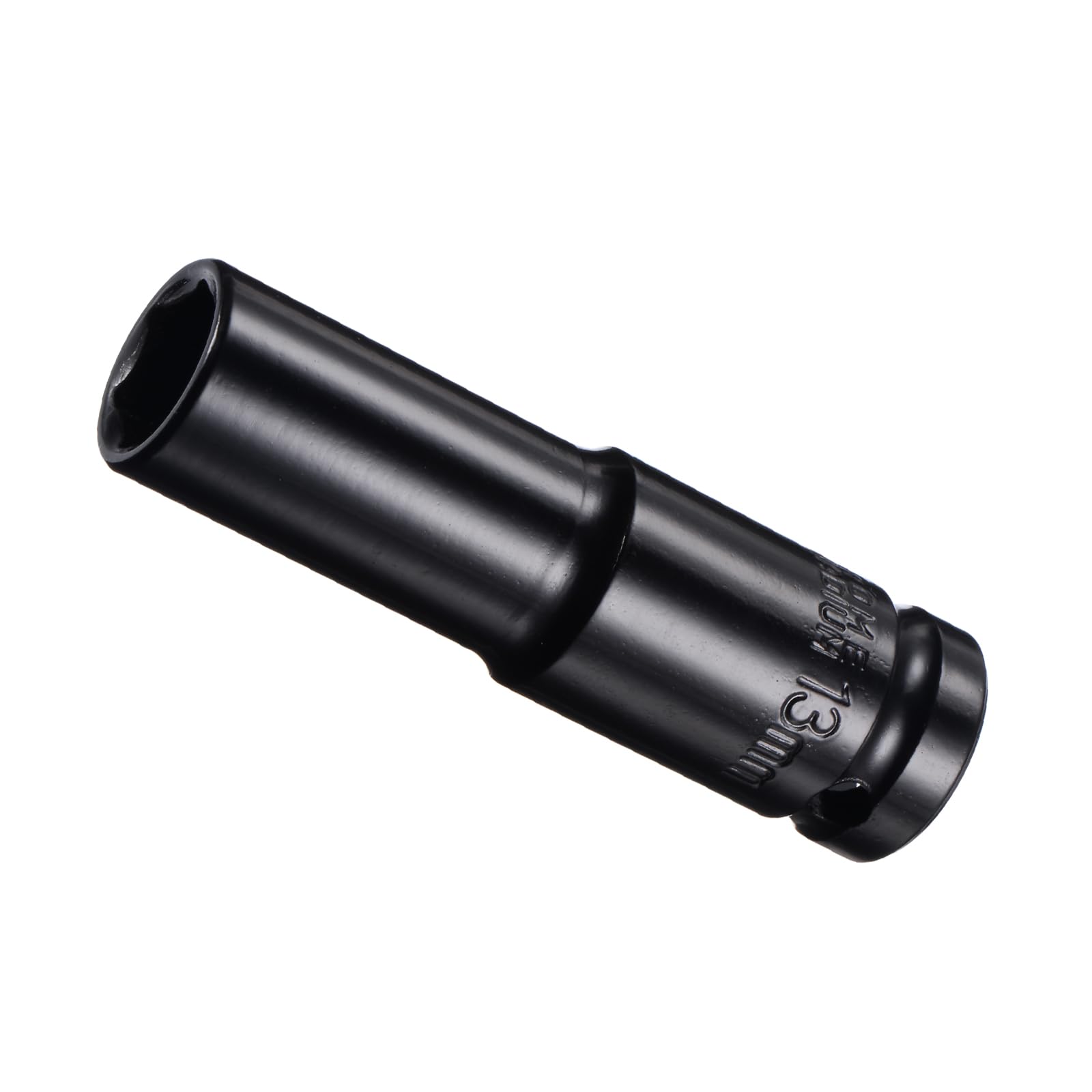 CoCud Deep Impact Socket, 1/2" Drive 13mm Socket, CR-V Steel Rounded Corner Design 6-Point Deep Impact Socket - (Applications: for Screw Installation and Removal) — image 1