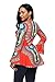 HOTAPEI Women African Printed Slim Fit Long Sleeve Clubwear Party Shirt Blouse Top