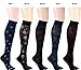 Dr. Motion Women's Compression Socks 5 pairs (Assort 9)