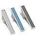3 Pc Mens Tie Bar Clip Set Trendy Skinny 1.5 Inch, Gift Box
