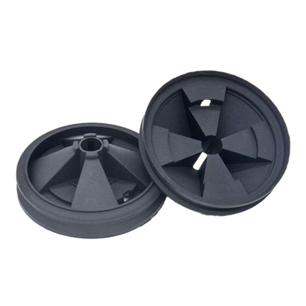 POHOVE Garbage Disposal Splash Guards,2 Pack Garbage Disposal Splash Guard Sink Baffle Disposal Replacement Waste Food Disposal Part for Kitchen