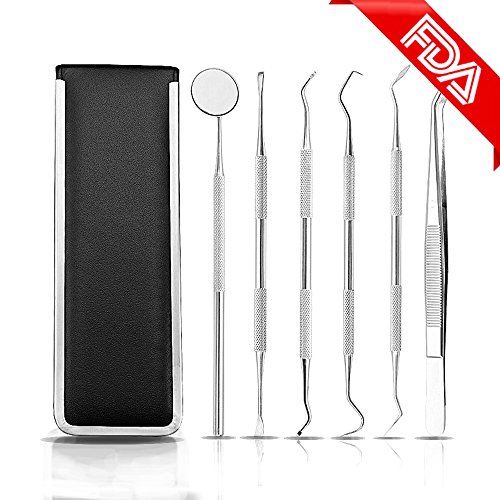 Dental Cleaning Tools Kit for Home Use to Remove Plaque,Professional