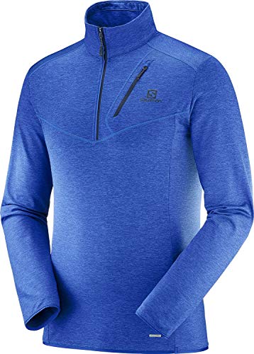 Salomon Discovery Hz M Snow Skiing Apparel, Surf The Web Heather, Small