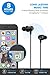 Dudios Bluetooth Headphones Magnetic Wireless Earbuds IPX6 Sweatproof Sports Earphones with Mic (CVC 6.0 Noise Cancelling, 8 Hours Music Time, aptx Stereo, Secure Fit & Lightweight)-Black (Black)