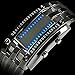 Gets Unisex Binary Watch Unique Led Illuminator Wrist Watches Creative Stainless Steel Binary Sports Watch (Silver-6.7 inch,6.7 inch)