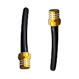 povtii 2PCS Motorcycle Breather Hose Gas Fuel Tank