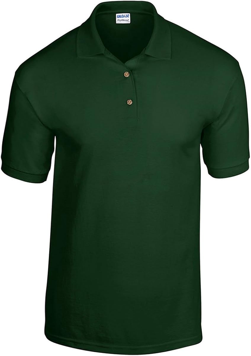 Gildan DryBlend 6 oz. 50/50 Jersey Polo at  Men’s Clothing store