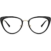 Zeelool Stylish TR90 Cat Eye Glasses Frame with Non-prescription Clear Lens for Women Adelle ZOT207217