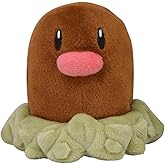 Pokemon Center: Sitting Cuties: Diglett Plush # 50 - Generation 1-6 in
