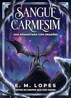 Livro Sangue Carmesim: Uma Romantasia com Dragões