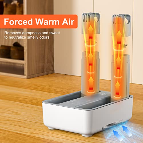 LAVIEAIR Boot Dryer, Shoe Dryer and Deodorizer with Timer for Drying