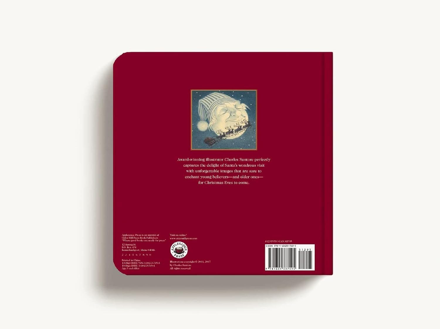 The Night Before Christmas Board Book: The Classic Edition