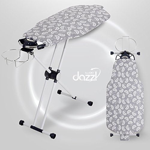 DAZZL Patented 360 Rotation Sided Ironing Board With Iron Rest /Premium EZ70
